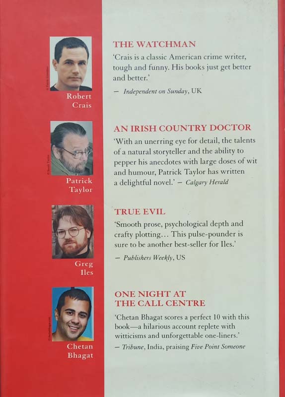 Select Editions : The Watchman, An Irish Country Doctor, True Evil, One Night At The Call Centre (back)