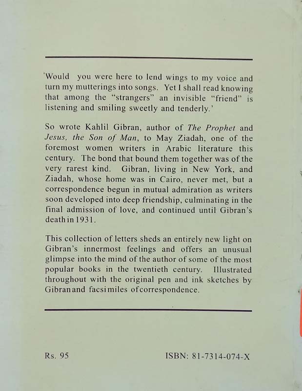 Gibran Love Letter (back)