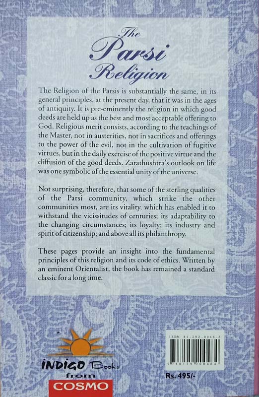 The Parsi Religion (back)