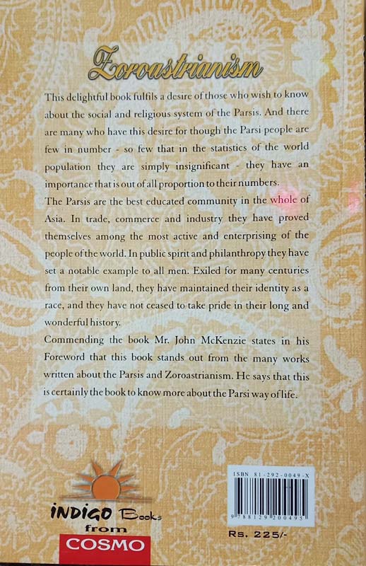 Zoroastrianism : The Religion Of The Good Life (back)