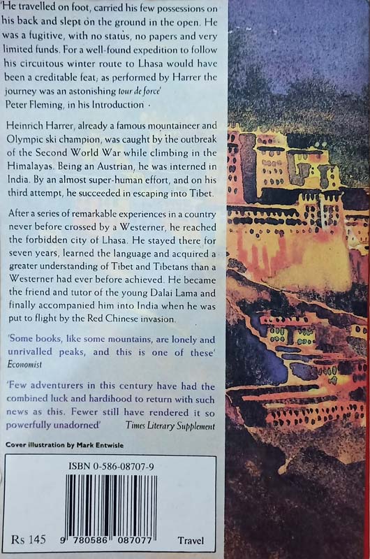 Seven Years In Tibet (back)