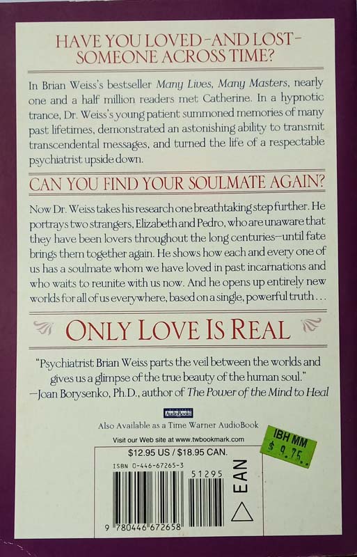 Only Love Is Real (The Story Of Soulmates Reunited) (back)