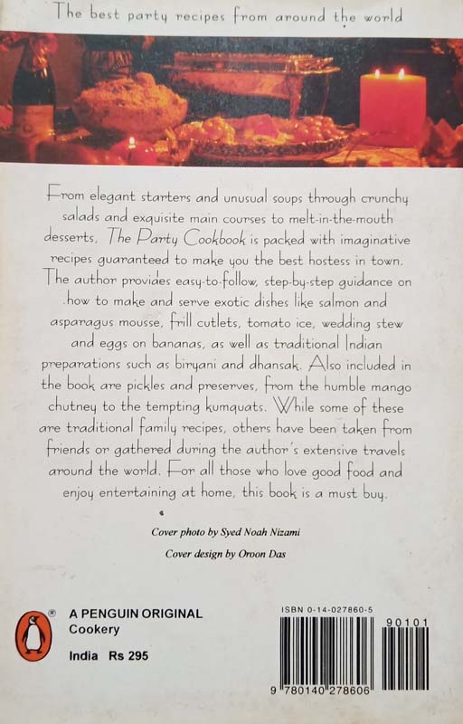 The Party Cookbook (back)