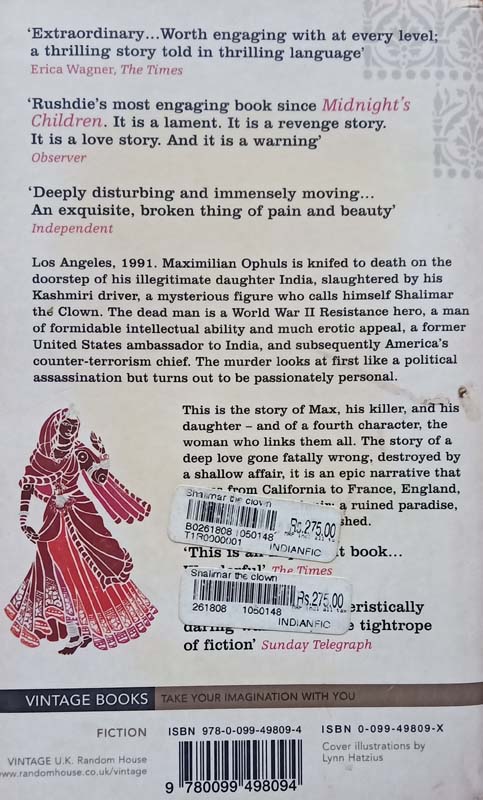Shalimar The Clown (back)