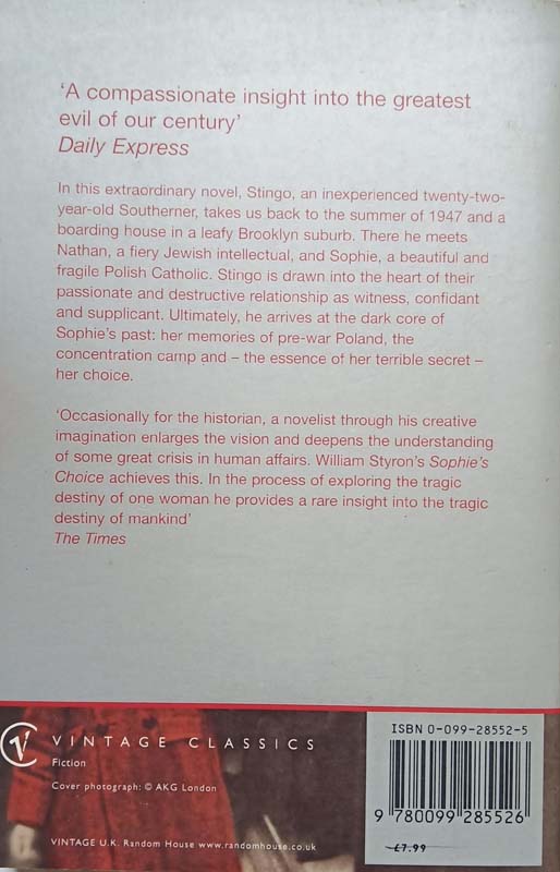 Sophie's Choice (back)
