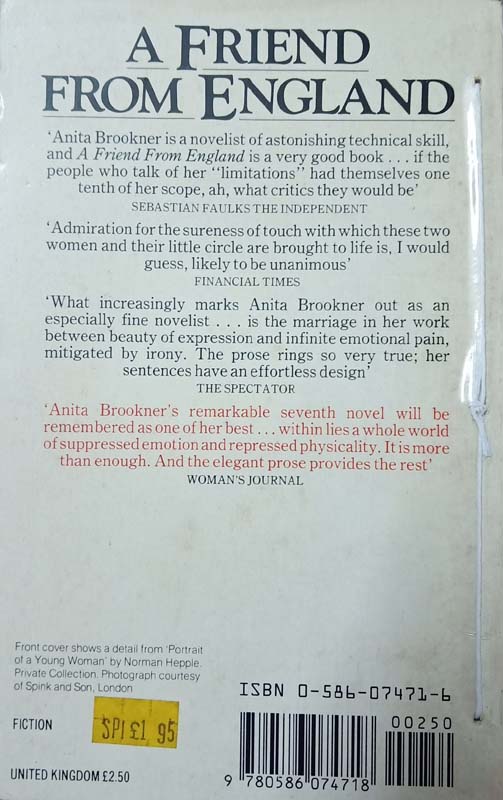 A Friend From England (back)