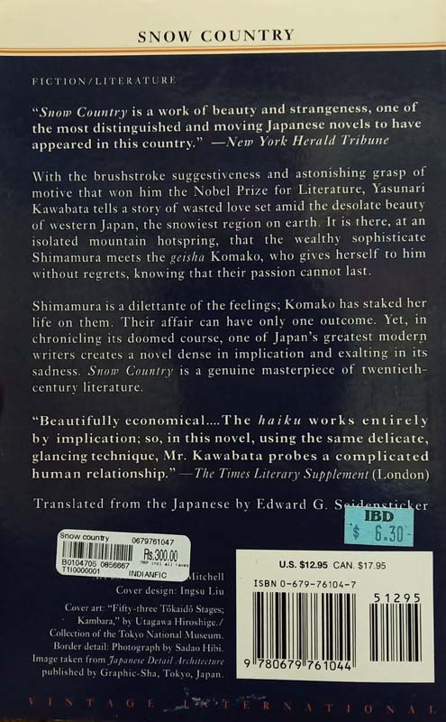 Snow Country (back)
