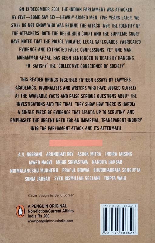 13 December : The Strange Case Of The Attack On The Indian Parliament (back)