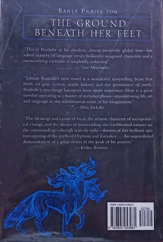 The Ground Beneath Her Feet (back)