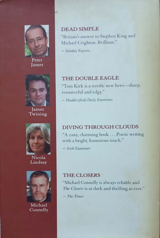 Select Editions : Dead Simple, The Double Eagle, Diving Through Clouds, The Closers (back)