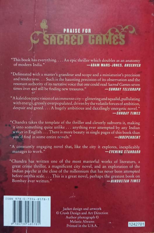 Sacred Games (back)