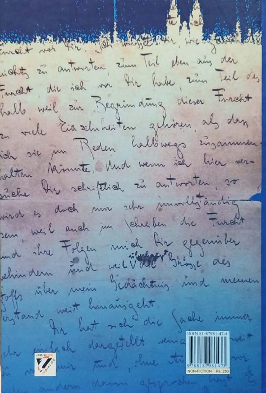 The Diaries Of Franz Kafka (back)