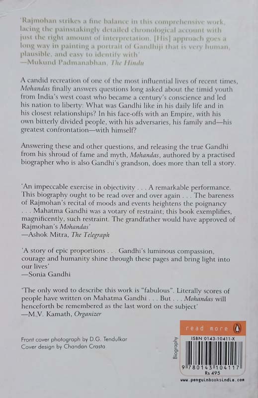 MohanDas (A True Story Of A Man, His People And An Empire) (back)
