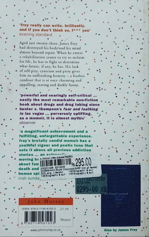 A Million Little Pieces (back)