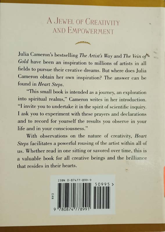 Heart Steps (Prayers And Declarations For A Creative Life) (back)