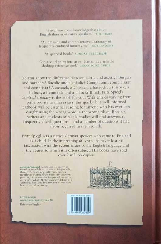 Contradictionary (back)