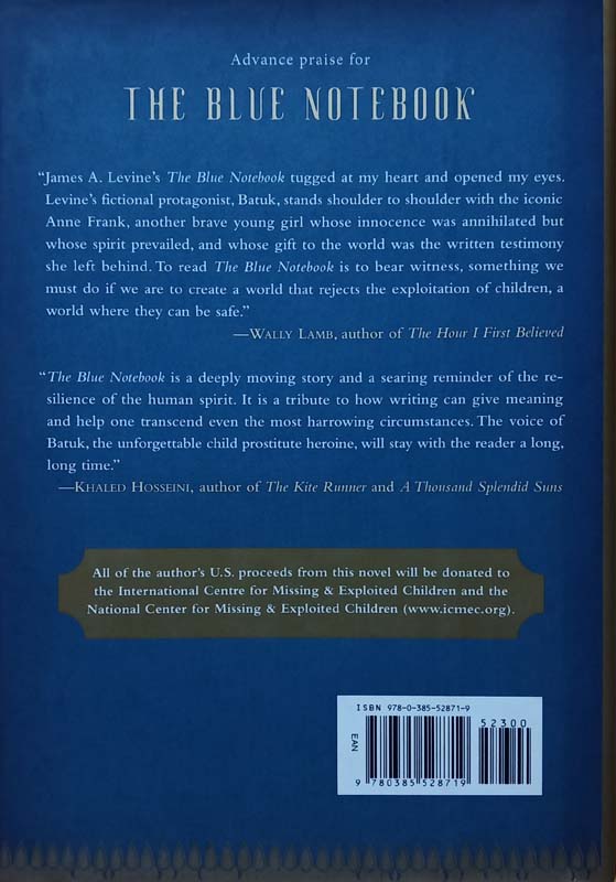 The Blue Notebook (back)