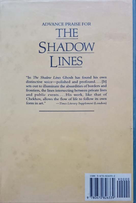 The Shadow Lines (back)