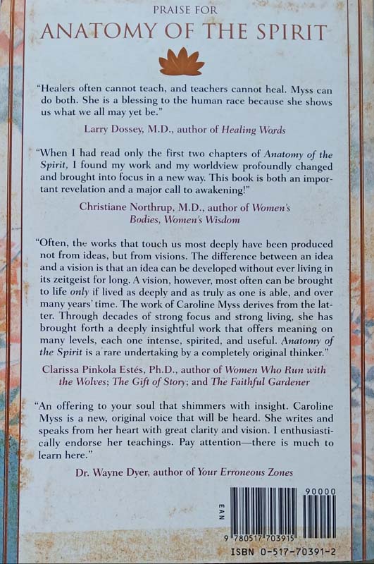 Anatomy Of The Spirit (back)