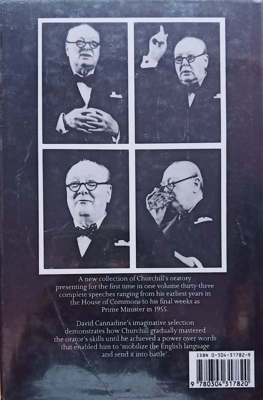 Blood Toil Tears And Sweat (Winston Charchill's Famous Speeches) (back)