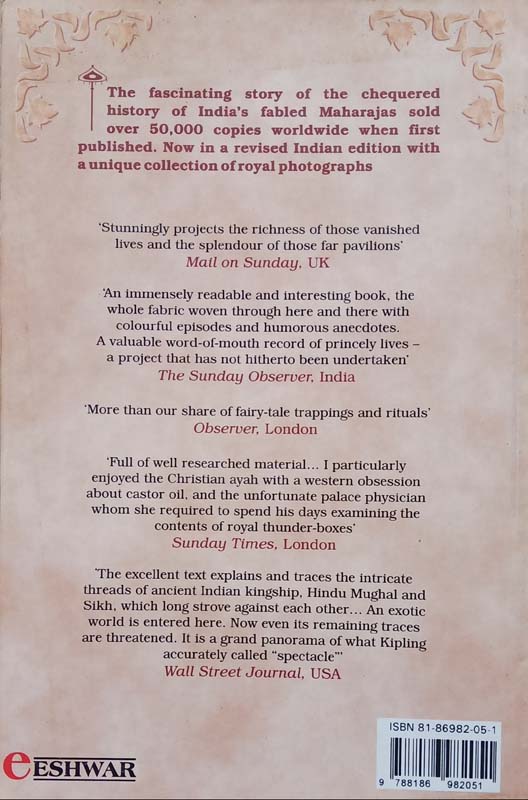Lives Of The Indian Princes (back)
