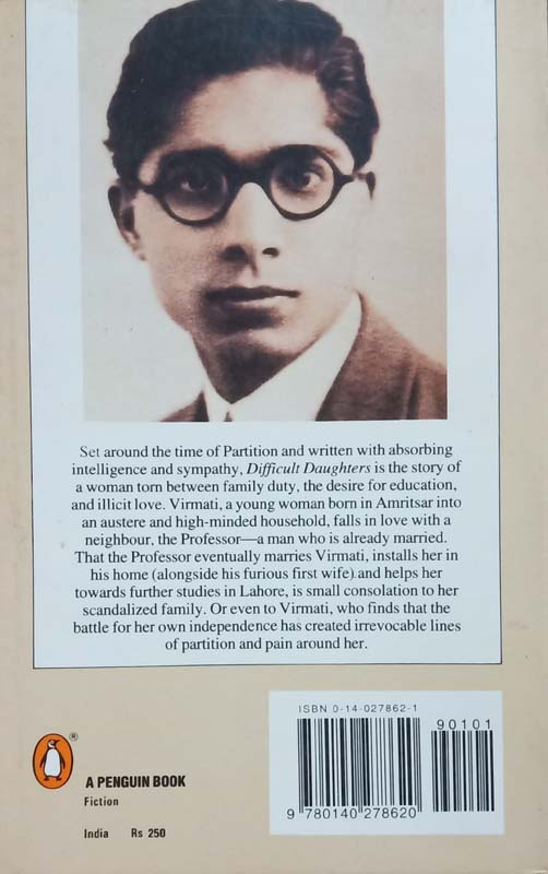 Difficult Daughters (back)