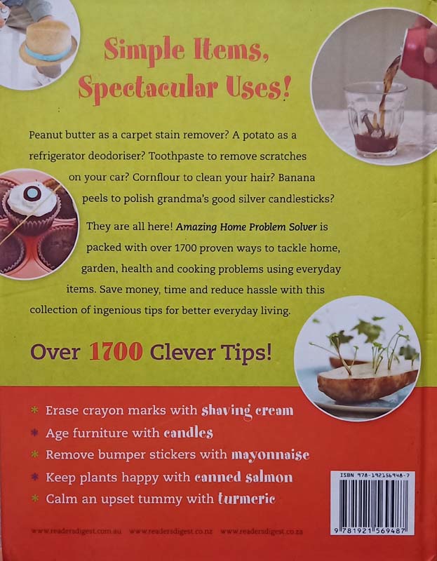 Amazing Home Problem Solver (back)