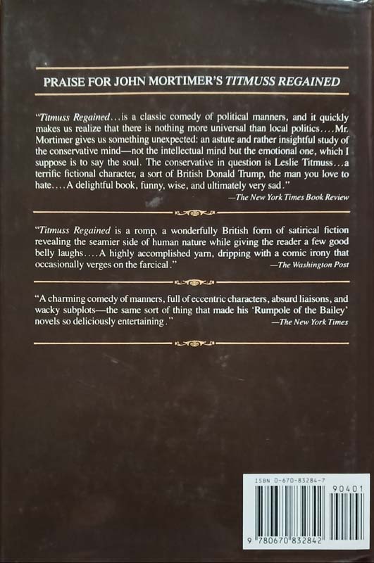 Rumpole A La Carte (back)