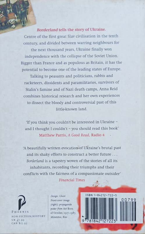 Borderland (A Journey Through The History Of Ukraine) (back)