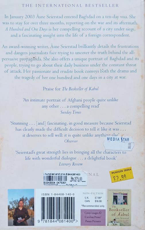 A Hundred And One Day (back)