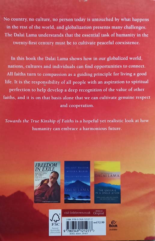 Towards The True Kinship Of Faiths (How The World's Religions Can Come Together) (back)