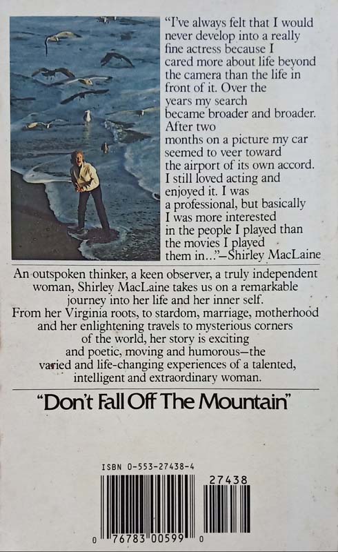 Don’t Fall Off The Mountain (back)