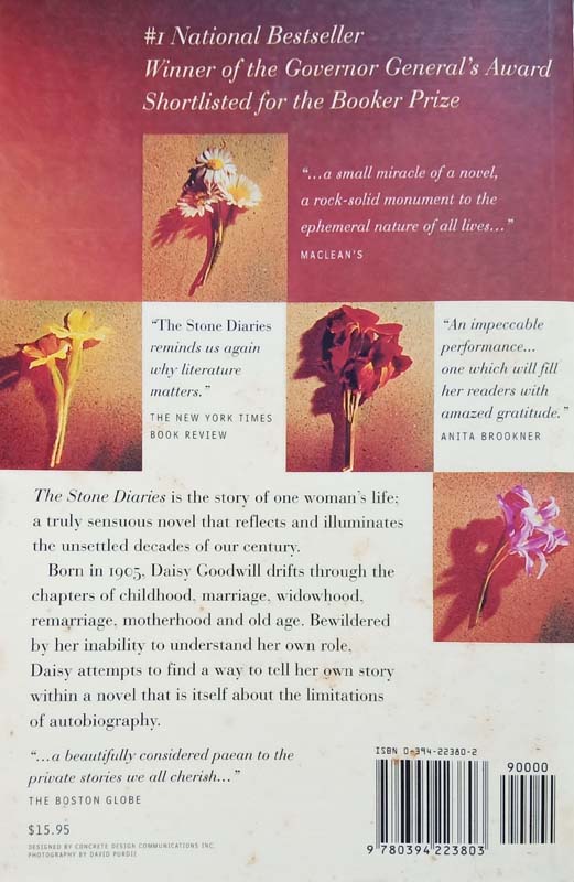 The Stone Diaries (back)