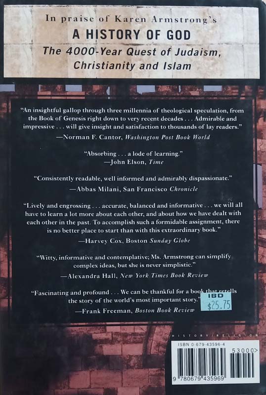 Jerusalem (One City, Three Faiths) (back)