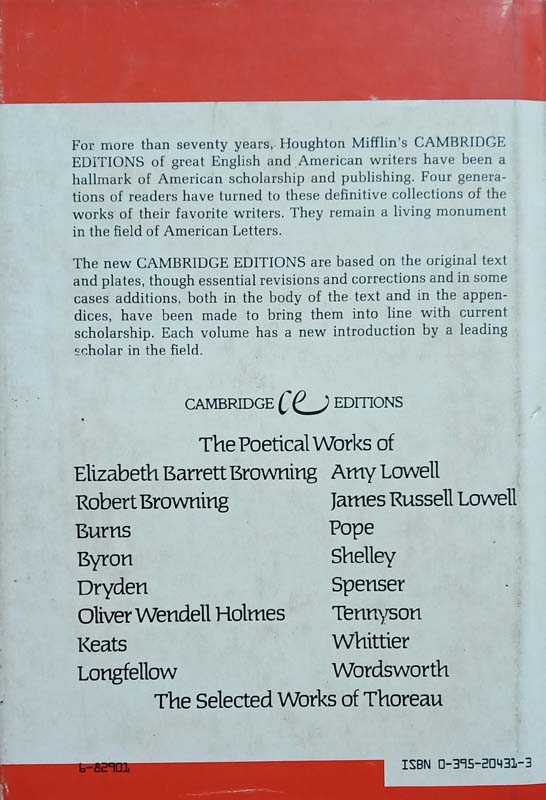 The Poetical Works Of Byron (back)
