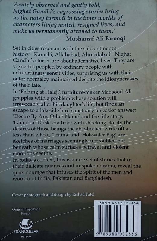Ghalib At Dusk And Other Stories (back)