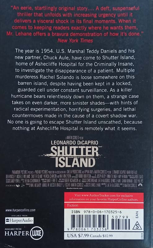 Shutter Island (back)