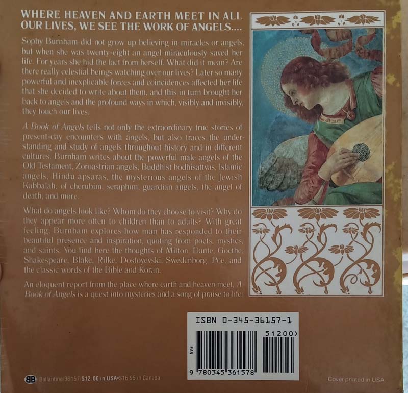 A Book Of Angels (back)