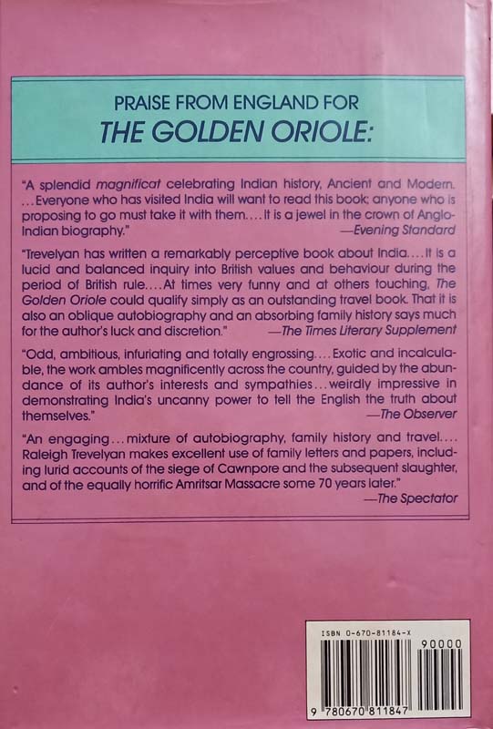 The Golden Oriole (back)