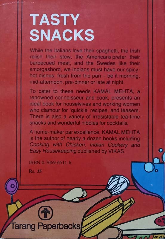 Tasty Snacks For Parties And Cocktails (back)