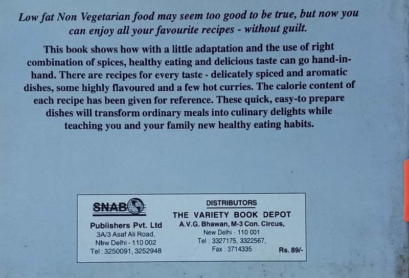 Non Vegetarian Low Calorie Recipes (back)