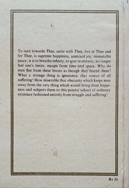 Prayers And Meditations (back)