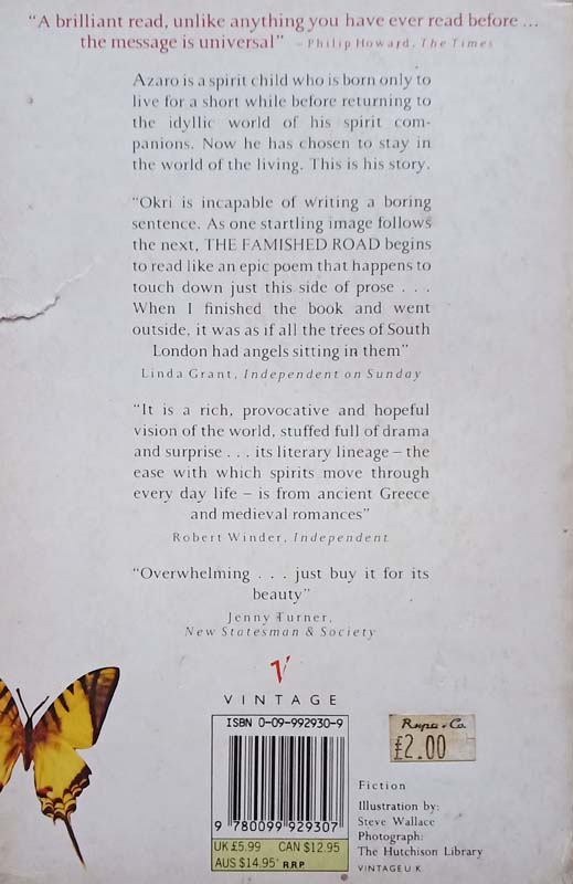 The Famished Road (back)