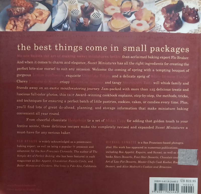 Sweet Miniatures (The Art Of Making Bite-Size Desserts) (back)