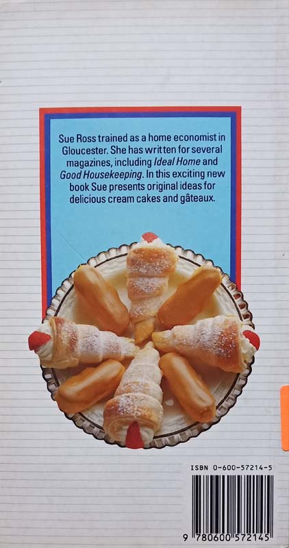 The Kitchen Library: Cream Cakes & Gateaux (back)