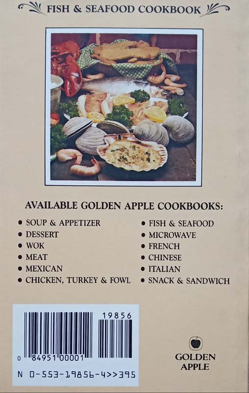 Fish And Seafood Cookbook (back)