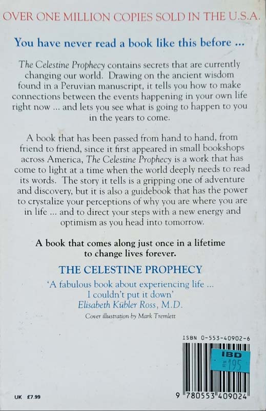 The Celestine Prophecy An Adventure (back)