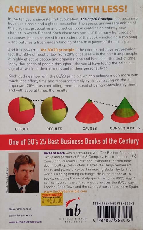 The 80/20 Principle (back)