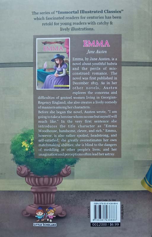 Immortal Illustrated Classics : EMMA (back)
