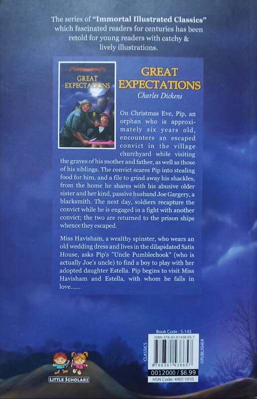 Immortal Illustrated Classics : Great Expectations (back)